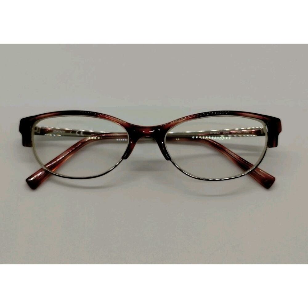 DKNY Eyeglass Frames DY4622-3540 Pink Brown Tortoise and Silver 51-16-135